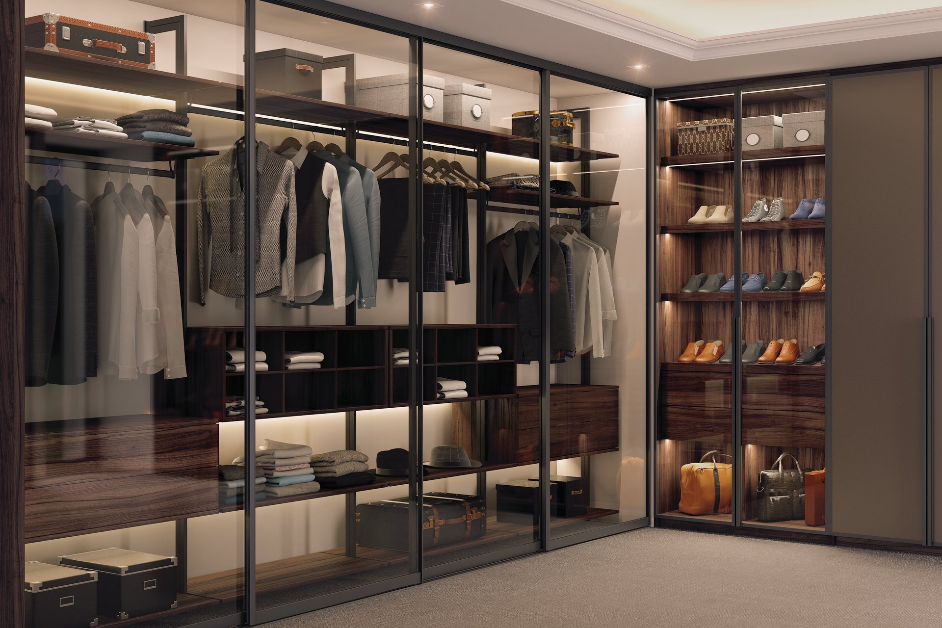 Garderoba strefa meska ujecie skosne 1