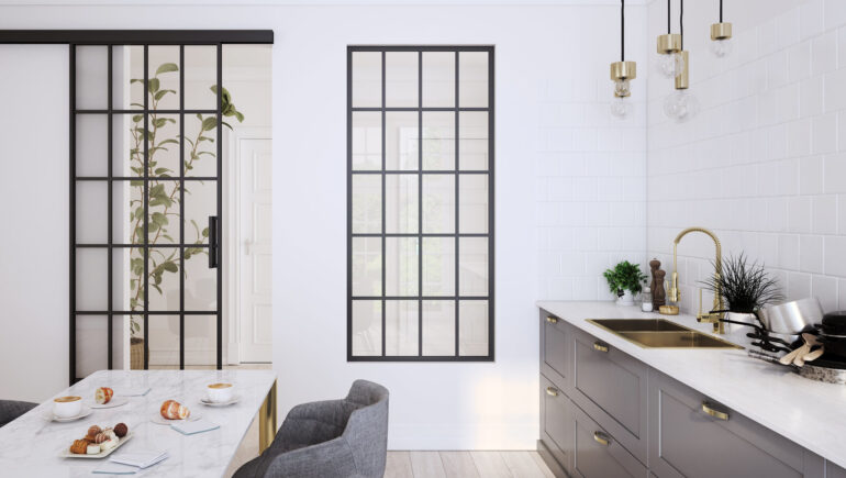 Przeszklenia lumi z drzwiami przesuwnym 7