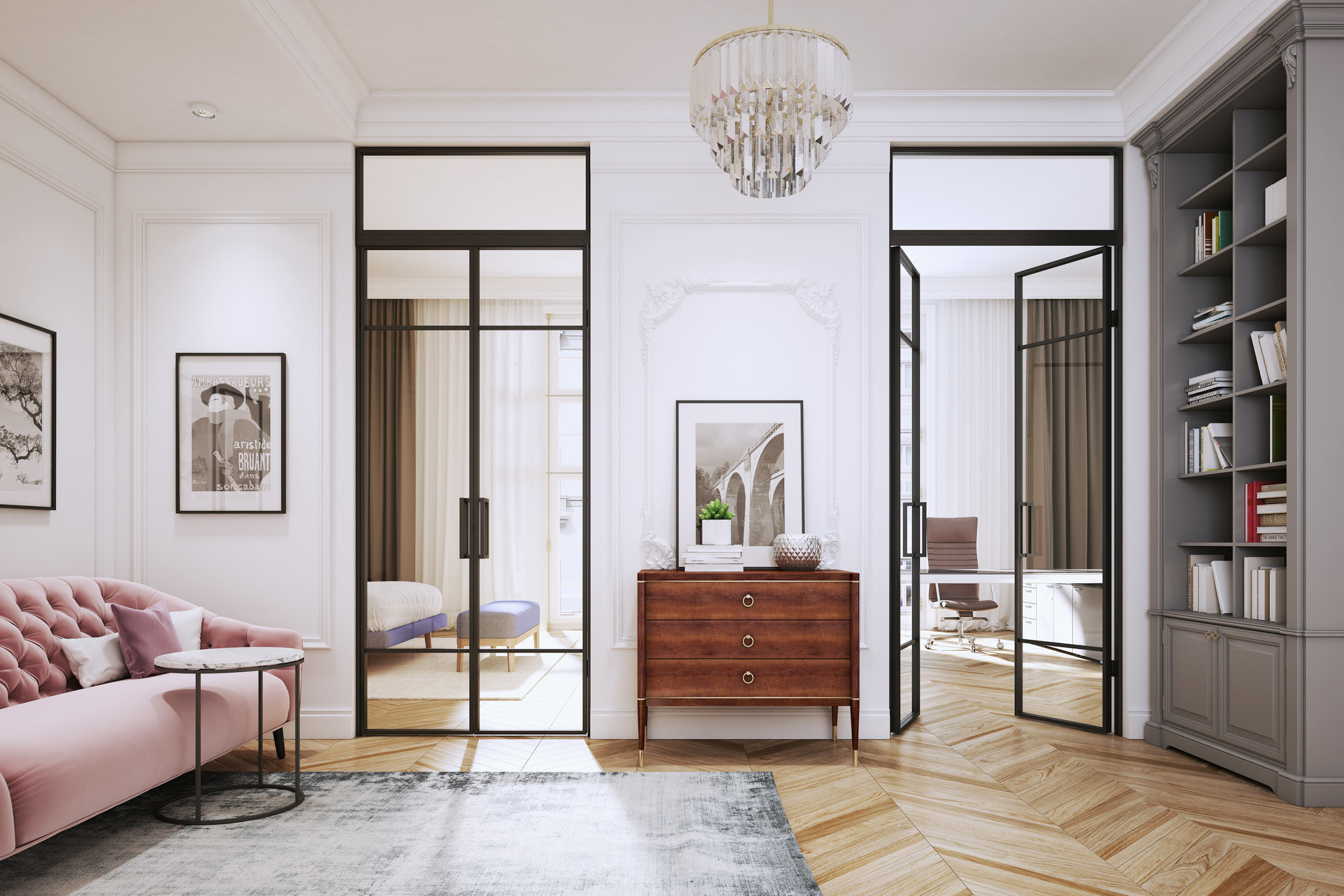 Przeszklenia lumi z drzwiami uchylnymi 1