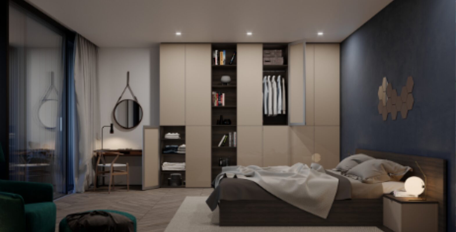 Komandor Szafa opal Otwarta