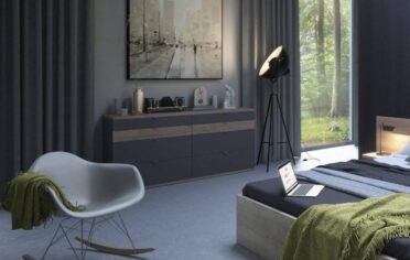 Aranzacja sypialnia 21 komoda