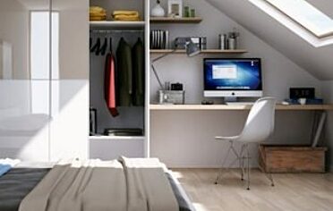 Sypialnia z biurkiem miniaturka