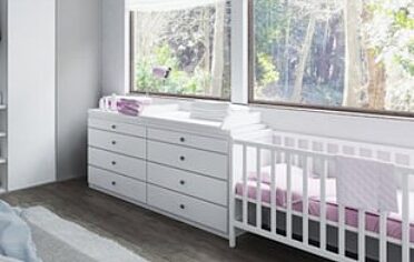 Sypialnia z lozeczkiem miniaturka