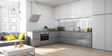 Jasna kuchnia L otwarta na salon