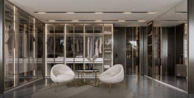 Duza garderoba Opale z fotelami 1