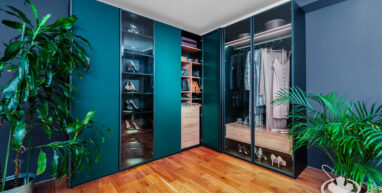 Realizacja zielona szafa narozna magda 1