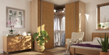 Sypiania szafa rattan