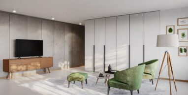 Szafa uchylna zamknieta salon smart