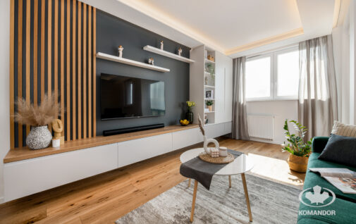 Szafka rtv salon realizacja komandor com