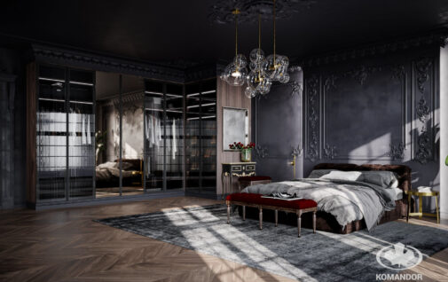 Sypialnia glamour u1
