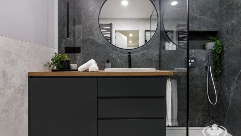 Szafka pod umywalke realizacja komandor