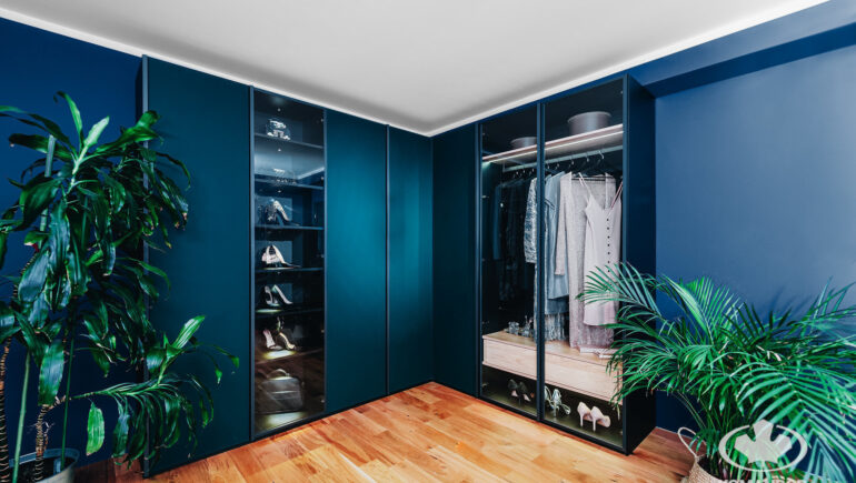 Realizacja zielona szafa narozna magda 2