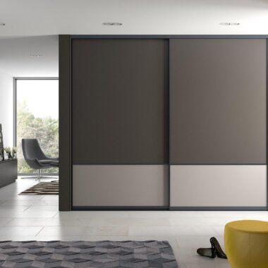 Aranzacja przedpokoj szafir grafitowy