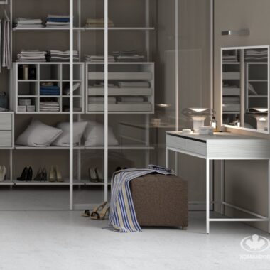 Toaletka one sypialnia garderoba orto