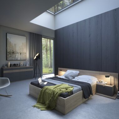 Zestaw mebli nine duo sypialnia komandor